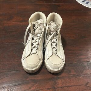 Nike Cream High-Top Sneakers